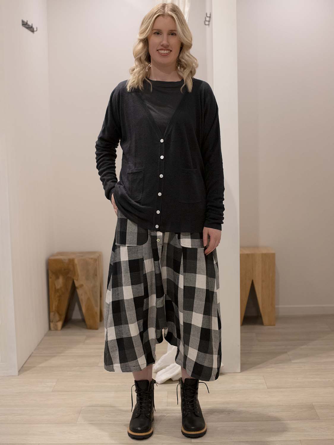 Reverent Cardigan CHARCOAL