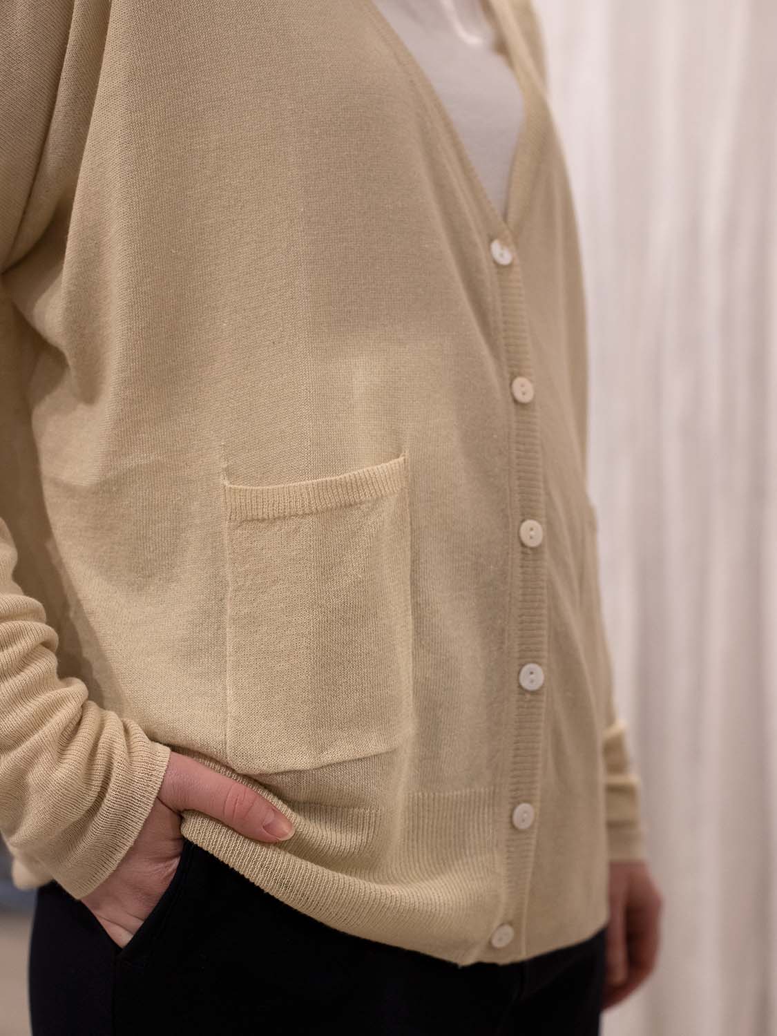 Reverent Cardigan NATURAL